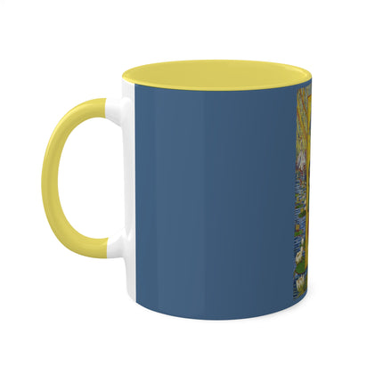 Courtesan (after Eisen) by Vincent Van Gogh Colorful Mugs, 11oz