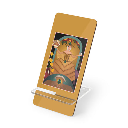 June & Pearl, Alexandrite (from the Gem Series) by Sofia Chiostri Mobile Display Stand for Smartphones