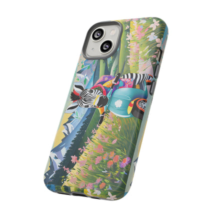 Stripes on Wheels Phone Cases