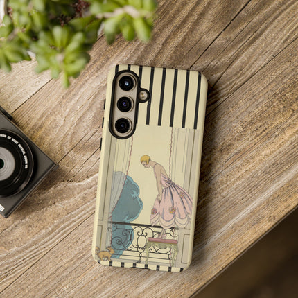 Falbalas et fanfreluches, La Souris by George Barbier Phone Cases