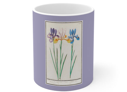 Iris, Iris sibirica by Anselmus Boëtius de Boodt Ceramic Mug 11oz