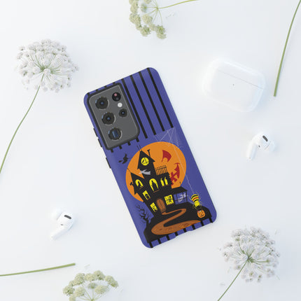 Halloween Night at the Haunted House Phone Cases