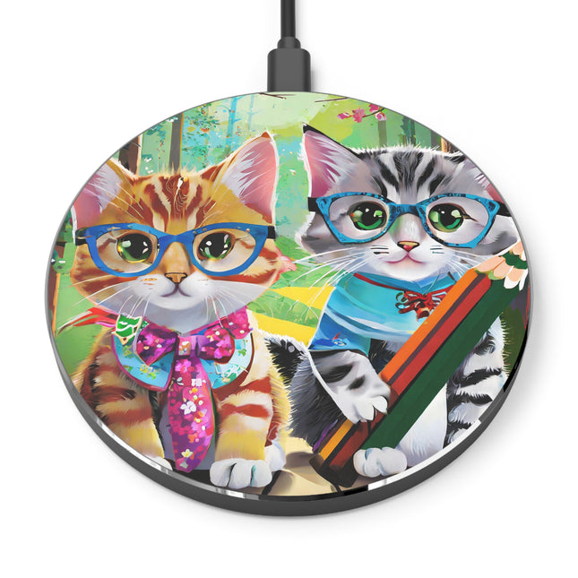 Kitten Scholars Wireless Charger
