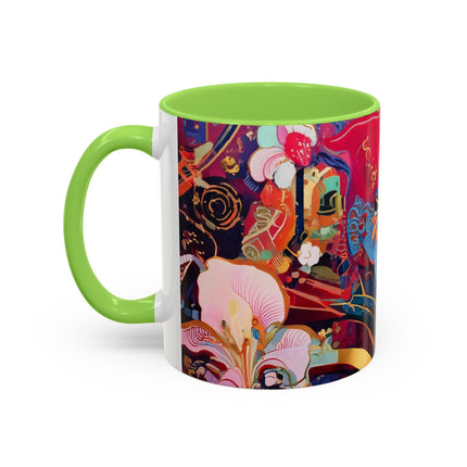 Ethereal Irises Colorful Mugs (11oz, 15oz)