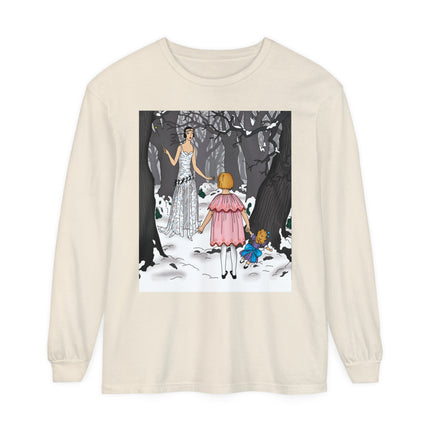 Fairy Tale Elegance Unisex Garment-dyed Long Sleeve T-Shirt
