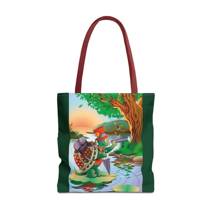Turtle's Journey Tote Bag (AOP)