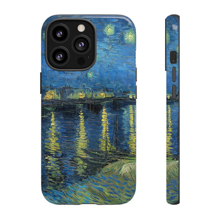 Starry Night Over the Rhone by Vincent Van Gogh Phone Cases