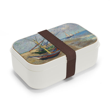 Mediterranean Boats At Saintes-Maries Bento Lunch Box