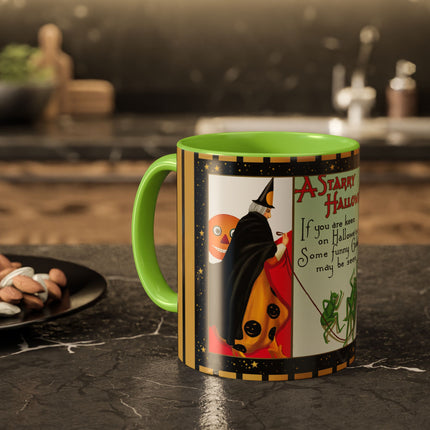 A Starry Halloween Colorful Mugs (11oz, 15oz)