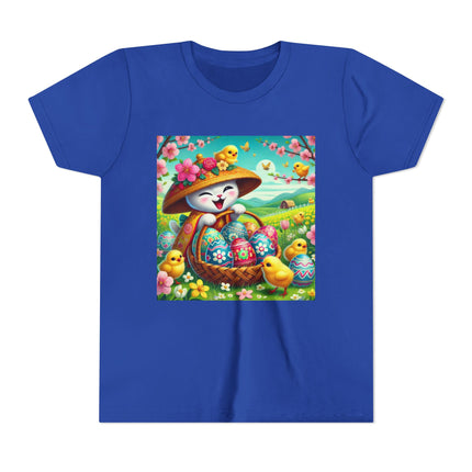 Geisha Kitten’s Easter Delight Youth Short Sleeve Tee