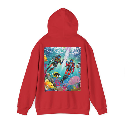 FBI Robot Dive Team – Heavy Blend™ Hooded Sweatshirt