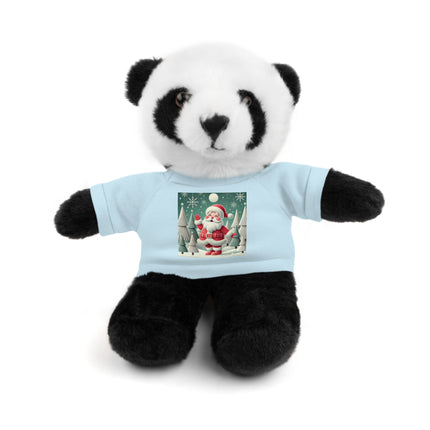 Santa's Joyful Night Stuffed Animals with Tee