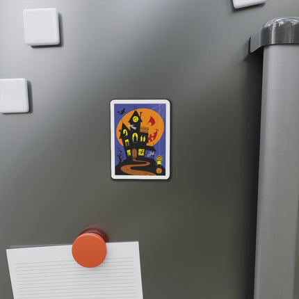 Halloween Night at the Haunted House Die-Cut Magnets (5 Sizes)