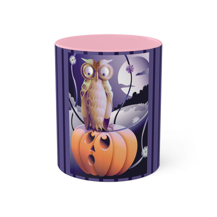 The Startled Pumpkin Colorful Mugs, 11oz