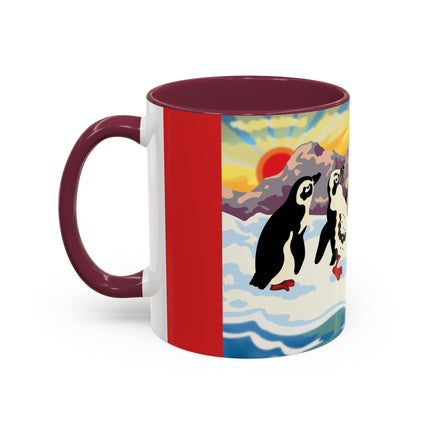 Snowball Shenanigans Colorful Mugs (11oz, 15oz)