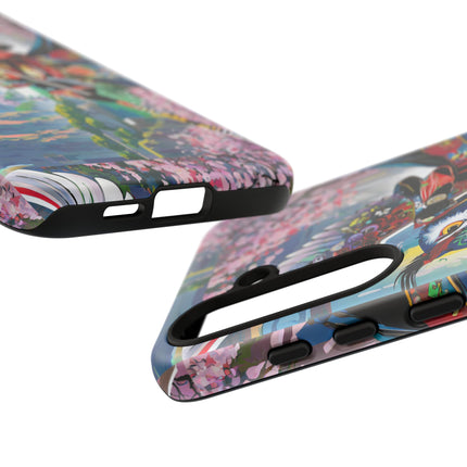 Cyberpunk Samurai Owl Phone Cases