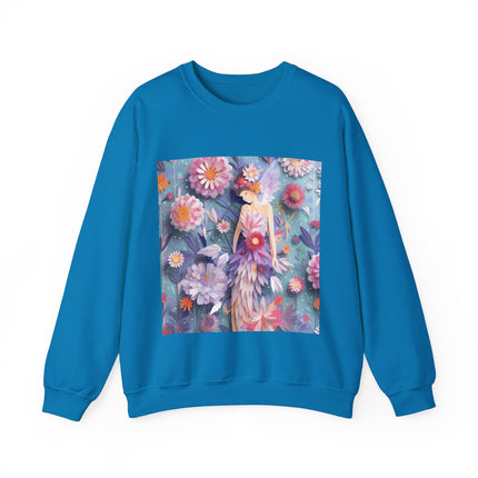Aster Fairy Unisex Heavy Blend™ Crewneck Sweatshirt
