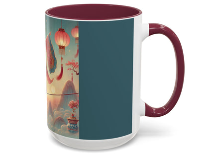 The Lantern Walker Colorful Mugs (11oz, 15oz)