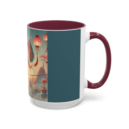 The Lantern Walker Colorful Mugs (11oz, 15oz)