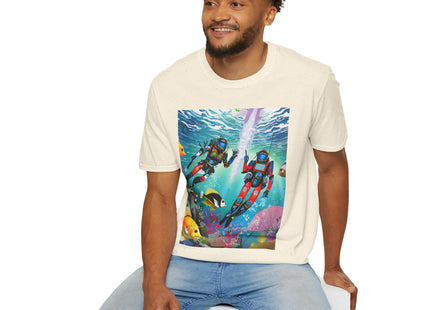 FBI Robot Dive Team Softstyle T-Shirt