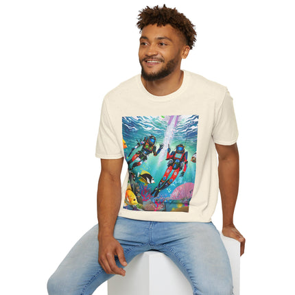FBI Robot Dive Team Softstyle T-Shirt