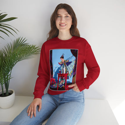 A Visual Journey by Umberto Brunelleschi Women's Heavy Blend™ Crewneck Sweatshirt