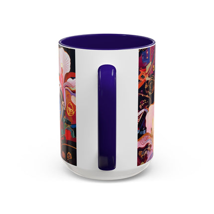 Ethereal Irises Colorful Mugs (11oz, 15oz)