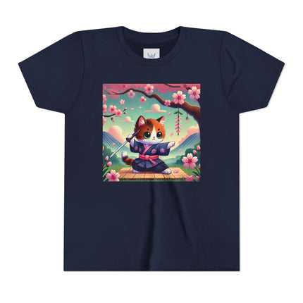 Samurai Kitten Youth Short Sleeve Tee
