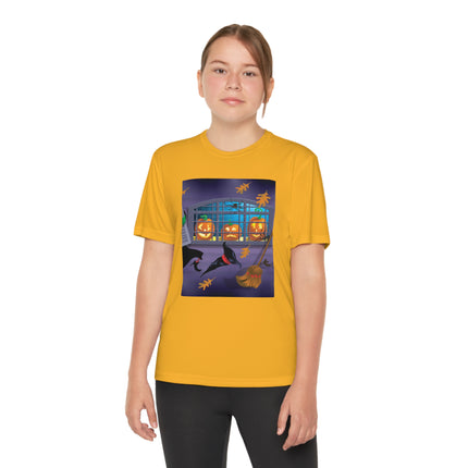 Whimsical Halloween Mischief Youth Competitor Tee
