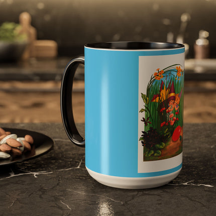 Spring Fairies & Floral Delights Colorful Mugs (11oz, 15oz)