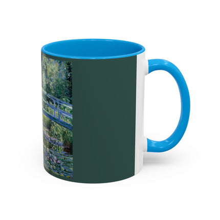Water Lilies and Japanese Bridge by Claude Monet Colorful Mugs (11oz, 15oz)