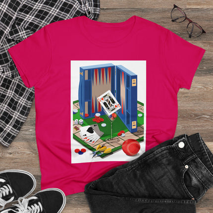 Games Unleashed Women's Midweight Cotton Tee