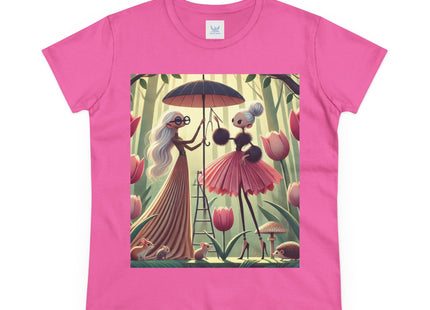 Under the Tulip Parasol Cotton Tee