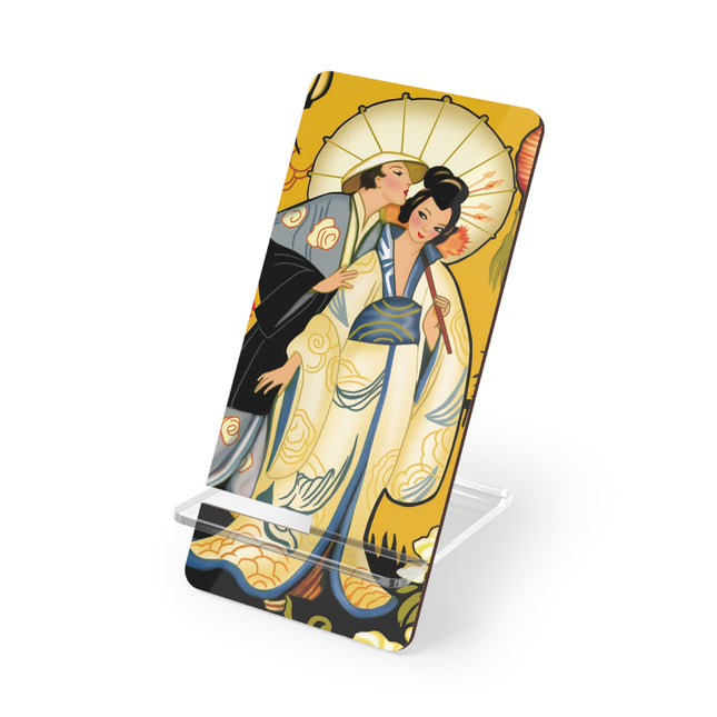Golden Embrace Mobile Display Stand for Smartphones