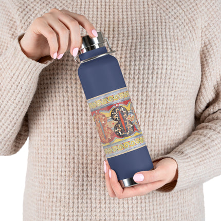 Reproduction of the Shield Frieze by Emile Gilliéron Copper Vacuum Insulated Bottle, 22oz
