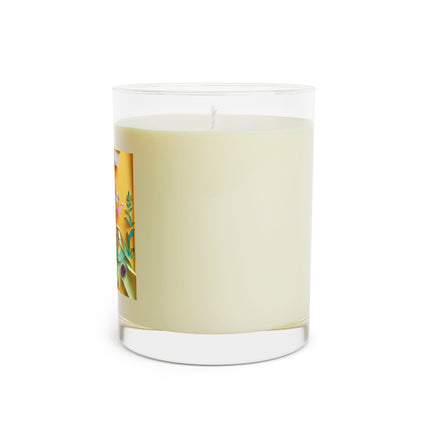 Origami Bicycle Scented Candle - Full Glass, 11oz - The White Tea & Fig, The Lavender & Sage, and The Ocean Mist & Moss