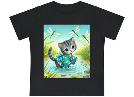 Kitten by the Still Waters Baby Short Sleeve T-Shirt