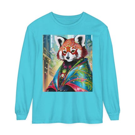 Cybernetic Red Panda Long Sleeve T-Shirt