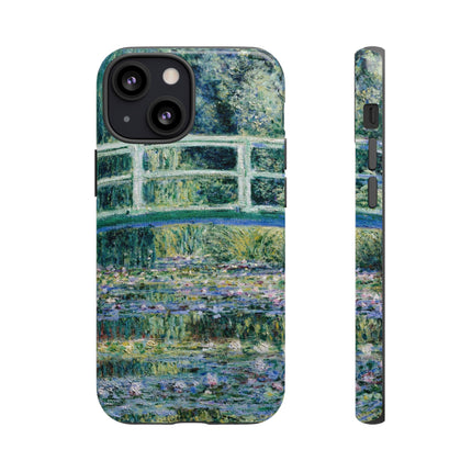 Water Lilies and Japanese Bridge by Claude Monet Phone Cases