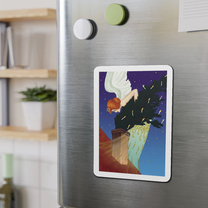 The Christmas Angel Die-Cut Magnets (5 Sizes)
