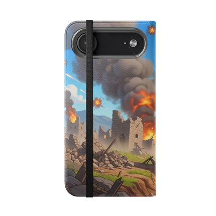 🐦✈️ The Cardinal Dive Bomber Flip Case – Bold Flight & Fearless Adventure