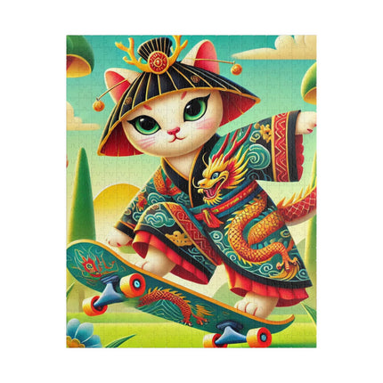 Dragon Dance on Wheels Puzzle (110, 252, 520-piece)