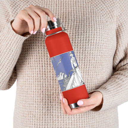 Coastal Elegance Copper Vacuum Insulated Bottle, 22oz