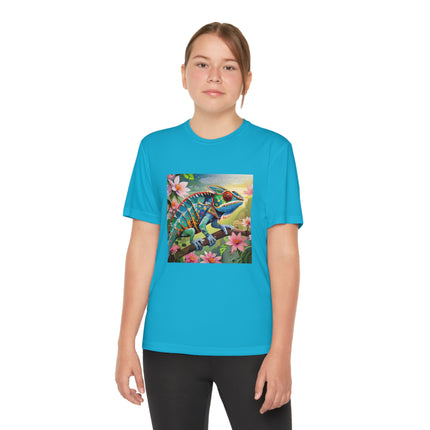 Camouflage Chameleon Youth Competitor Tee
