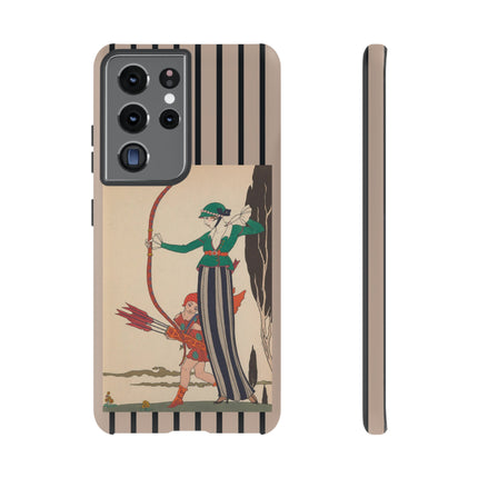 L'Arc Rouge by George Barbier Phone Cases
