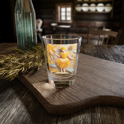 Dandelion Fairy Shot Glass, 1.5oz