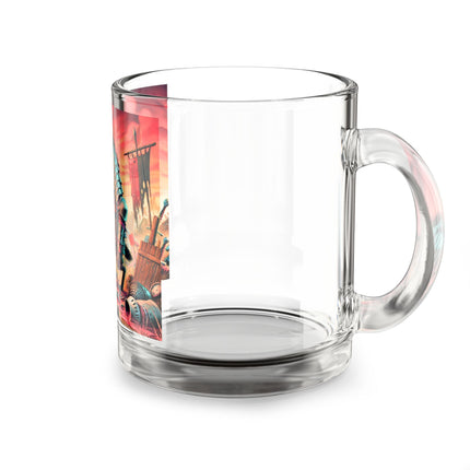 The Cunning Scavenger Glass Mug, 10oz
