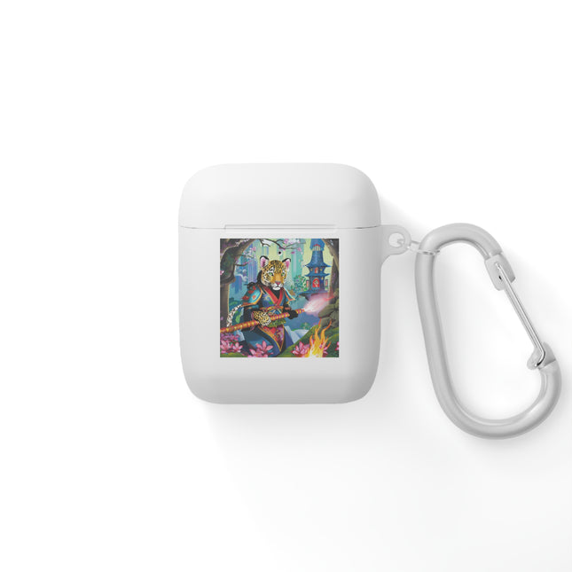 Cyberpunk Leopard AirPods Case Cover