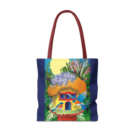 Birdhouse Haven Tote Bag (AOP)