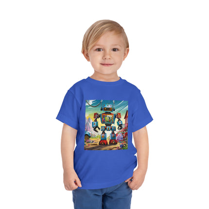 The Rusty Robot Toddler Short Sleeve Tee